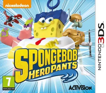 SpongeBob HeroPants (Europe) (En,Fr,De,It) box cover front